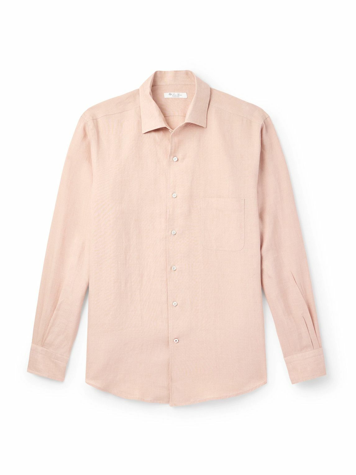 Loro Piana - André Linen Shirt - Pink