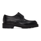 Dries Van Noten Black Moc Derbys