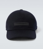 Zegna Embroidered cashmere baseball cap