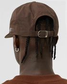 Bstn Brand Logo Nylon Cap Brown - Mens - Caps