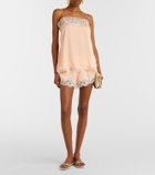 Faithfull Norden scalloped shorts