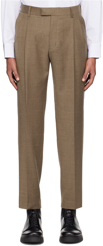 Photo: Tiger of Sweden Brown Pleated Trousers