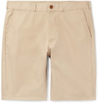 Maison Kitsuné - Cotton-Twill Chino Shorts - Beige