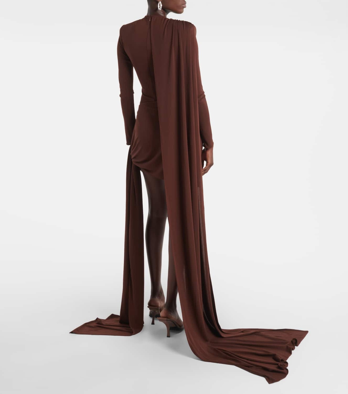The New Arrivals Ilkyaz Ozel Venus draped minidress