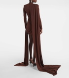 The New Arrivals Ilkyaz Ozel Venus draped minidress