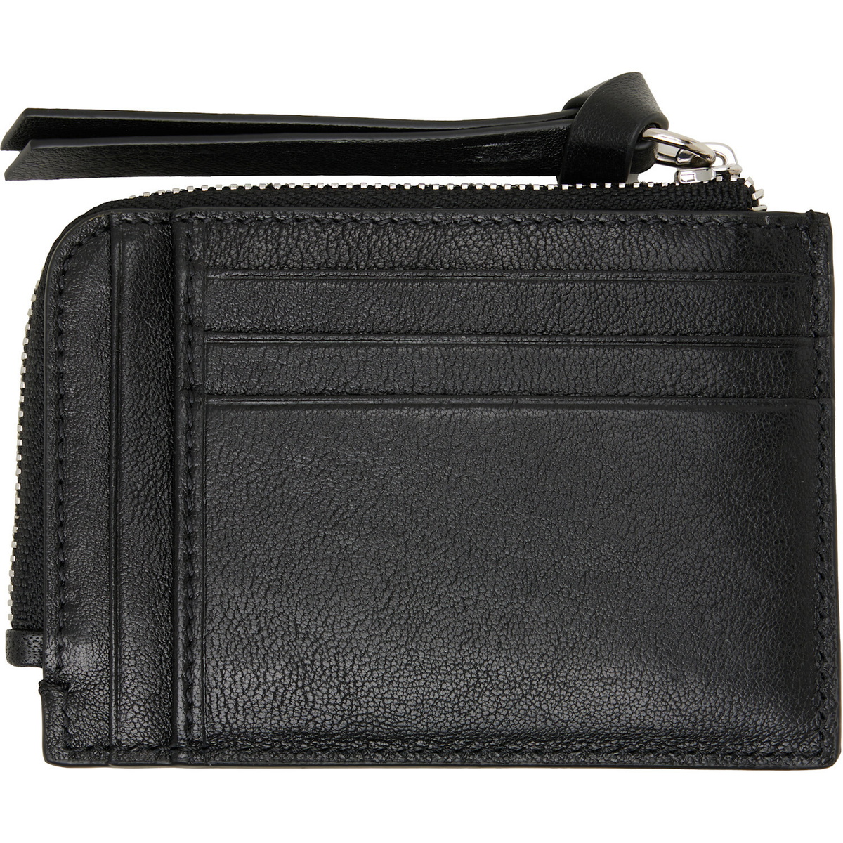 Vivienne Westwood Black Zip Card Holder