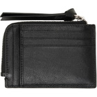 Vivienne Westwood Black Zip Card Holder