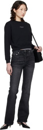 Maison Kitsuné Black Edie Large Bag