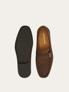 Ferragamo Mens Gancini loafer in Brown