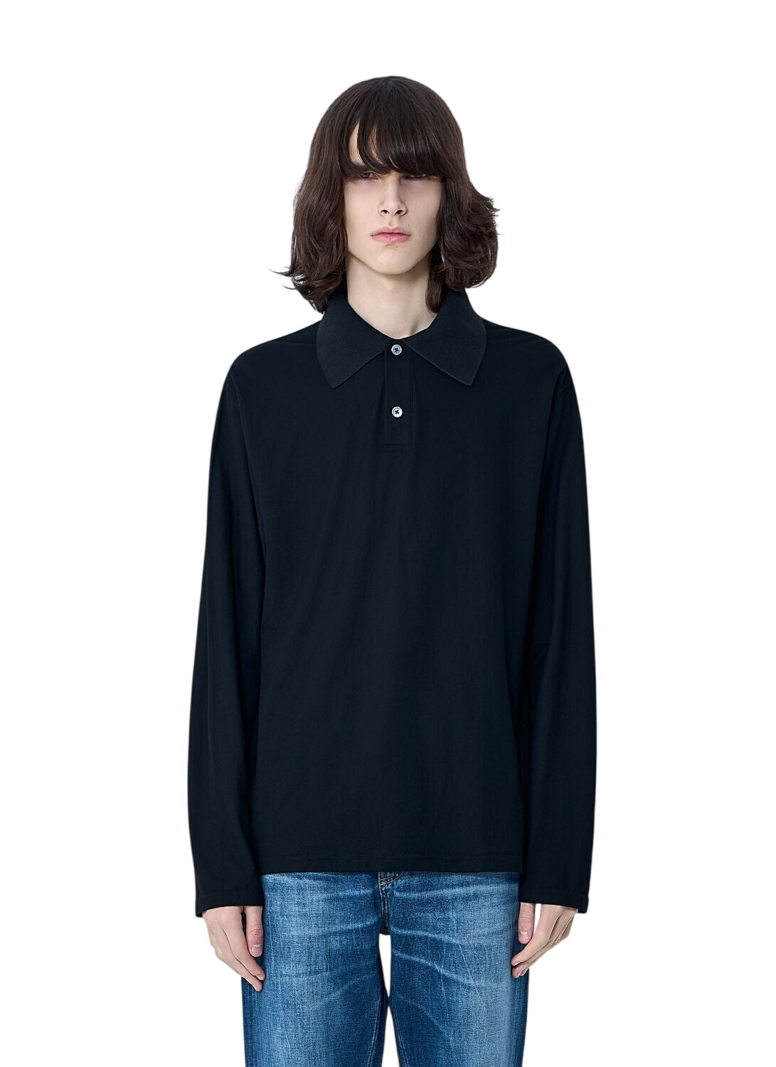 Our Legacy Evening Polo Blue Polos|Longsleeves Our Legacy