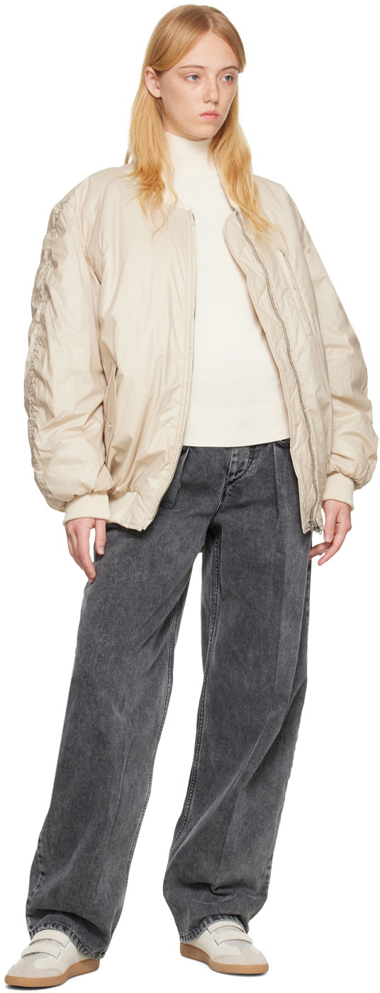 Isabel Marant Off-White Kayama Bomber Jacket