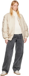 Isabel Marant Off-White Kayama Bomber Jacket