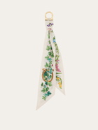 Ferragamo Womens Silk keyholder in Multicolor