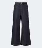 Sacai Belted wide-leg jeans
