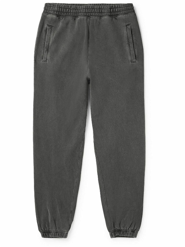 Photo: Carhartt WIP - Vista Tapered Cotton-Jersey Sweatpants - Gray