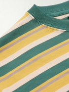 Beams Plus - Striped Cotton-Jersey T-Shirt - Green