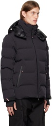 Moncler Grenoble Navy Patch Down Jacket