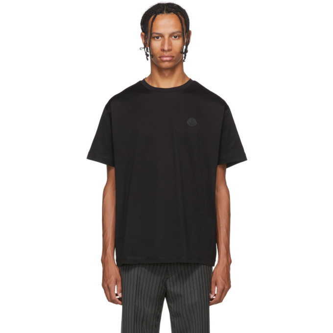 Photo: Moncler Black Logo T-Shirt