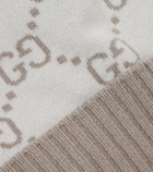 Gucci GG cashmere jacquard beanie
