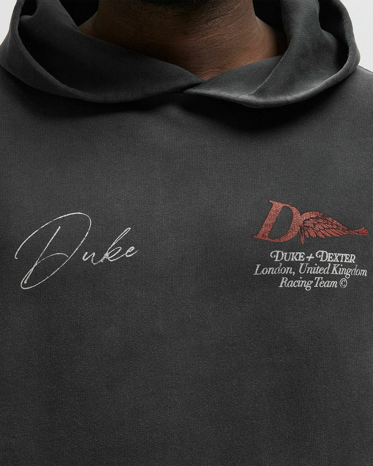 Duke & Dexter DR1 Helmet Hoodie Black Mens Hoody