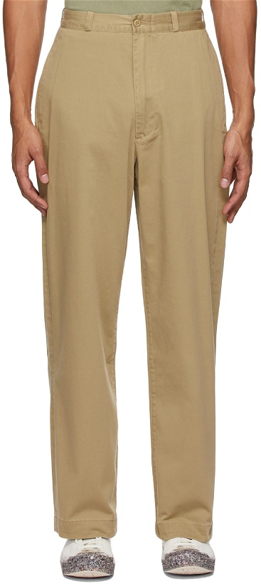 Photo: Levi's Beige Skateboarding Loose Chino Trousers