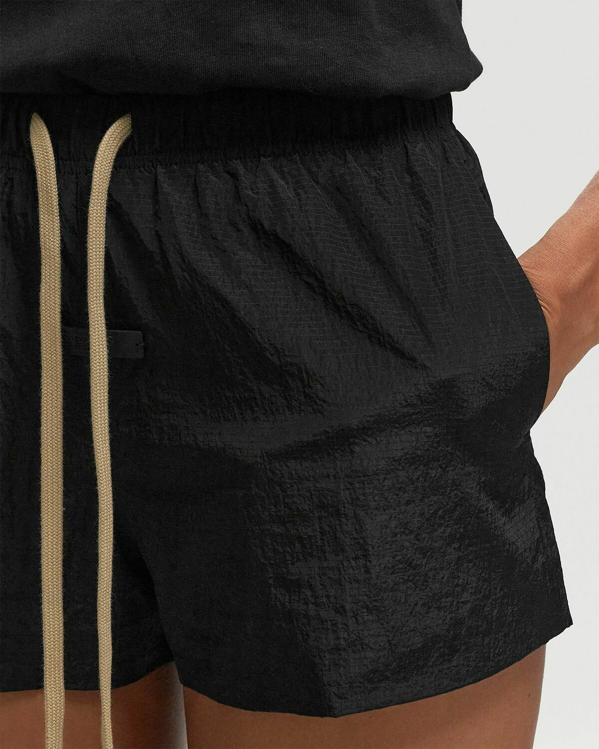 Fear Of God Essentials Ripstop Running Short Black Sport