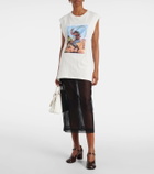 Maison Margiela Tabi leather Mary Jane pumps