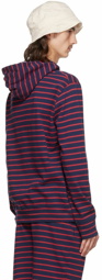 Polo Ralph Lauren Navy & Red Cotton Hoodie