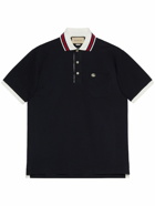 GUCCI - Logoed Polo Shirt