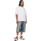 Off-White White Circle Off Bowling Shirt