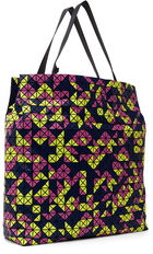 BAO BAO ISSEY MIYAKE Navy Small Cart Tote