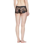 La Perla Black Desert Rose Lacy Boy Shorts