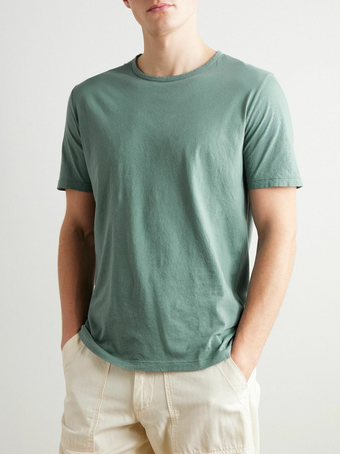 Hartford - Cotton-Jersey T-Shirt - Green