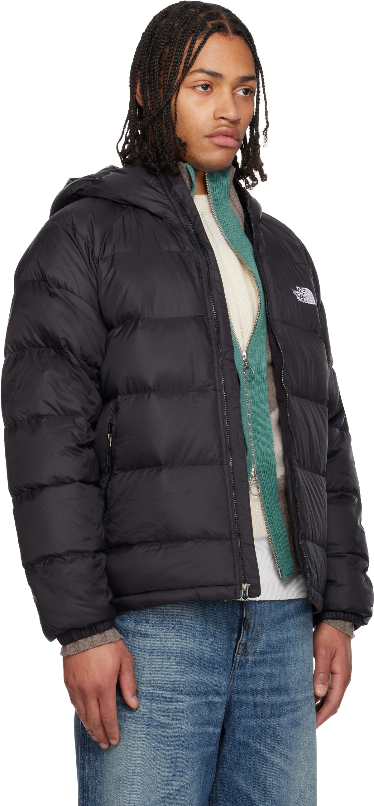 The North Face Black Hydrenalite Hooded Down Jacket