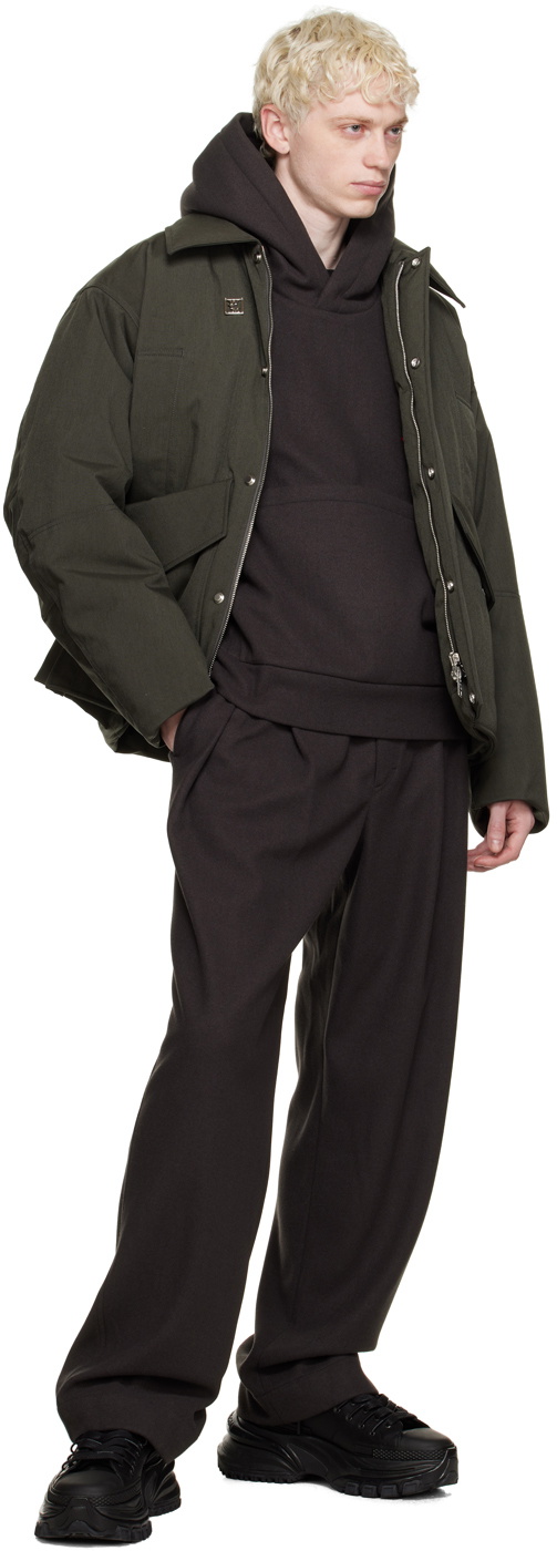 Wooyoungmi Gray Wide Sweatpants