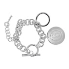 MM6 Maison Margiela Silver Chain Link Bracelet