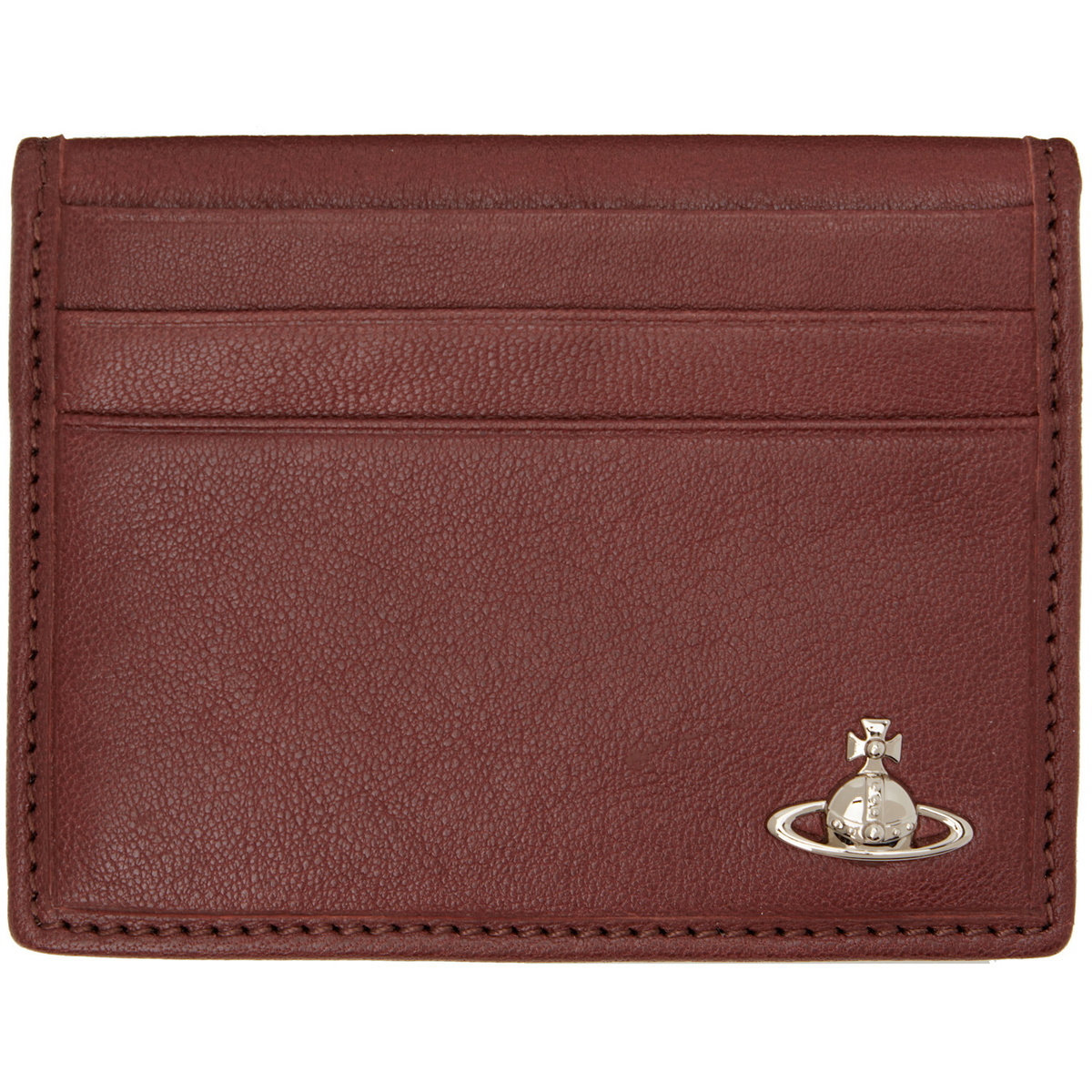 Vivienne Westwood Brown Orb Bifold Man Card Holder