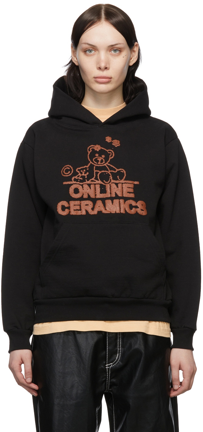 Teddy bear logo discount hoodie