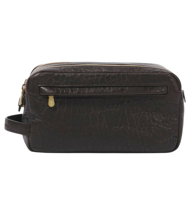 Photo: Brunello Cucinelli Leather toiletry bag