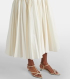Jil Sander Cotton poplin maxi dress