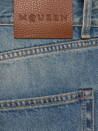 ALEXANDER MCQUEEN Cotton Denim Straight Jeans