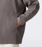 Homme Plissé Issey Miyake Monthly Colors: October pleated hoodie