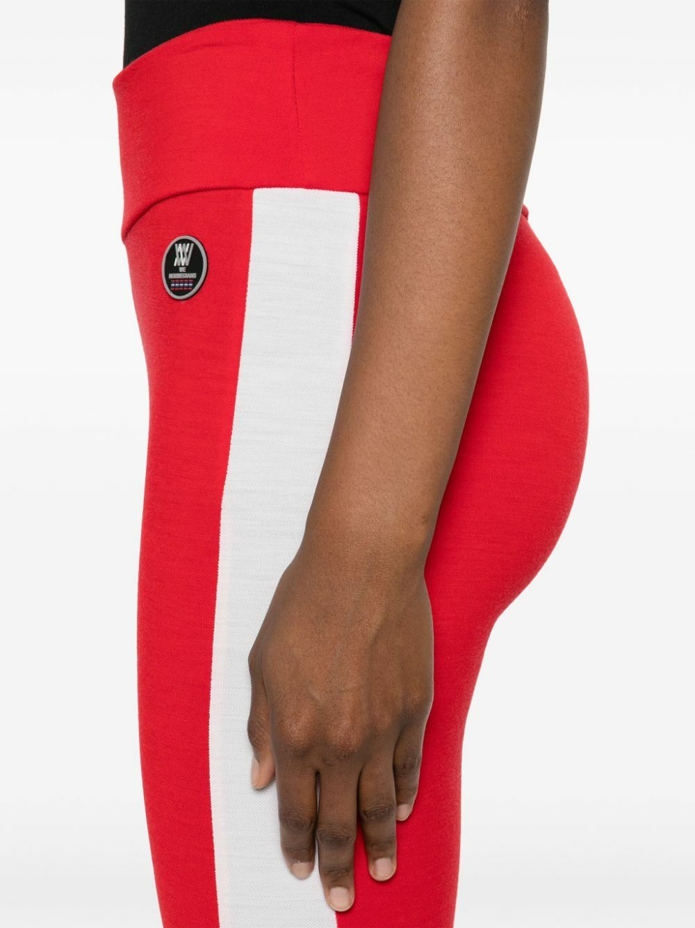 We Norwegians Red Voss Leggings