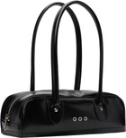 Comme des Garçons Comme des Garçons Black Synthetic Leather Shoulder Bag