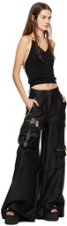 Moschino Black Bags Trousers