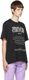 Versace Jeans Couture Black Warranty T-Shirt