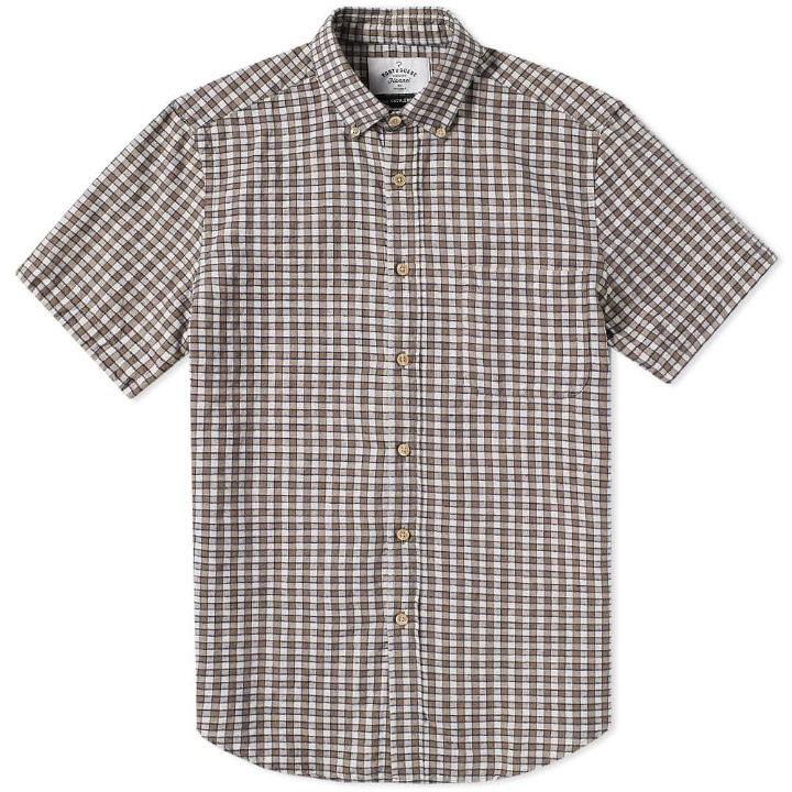 Photo: Portuguese Flannel Button Down Short Sleeve Terra Shirt