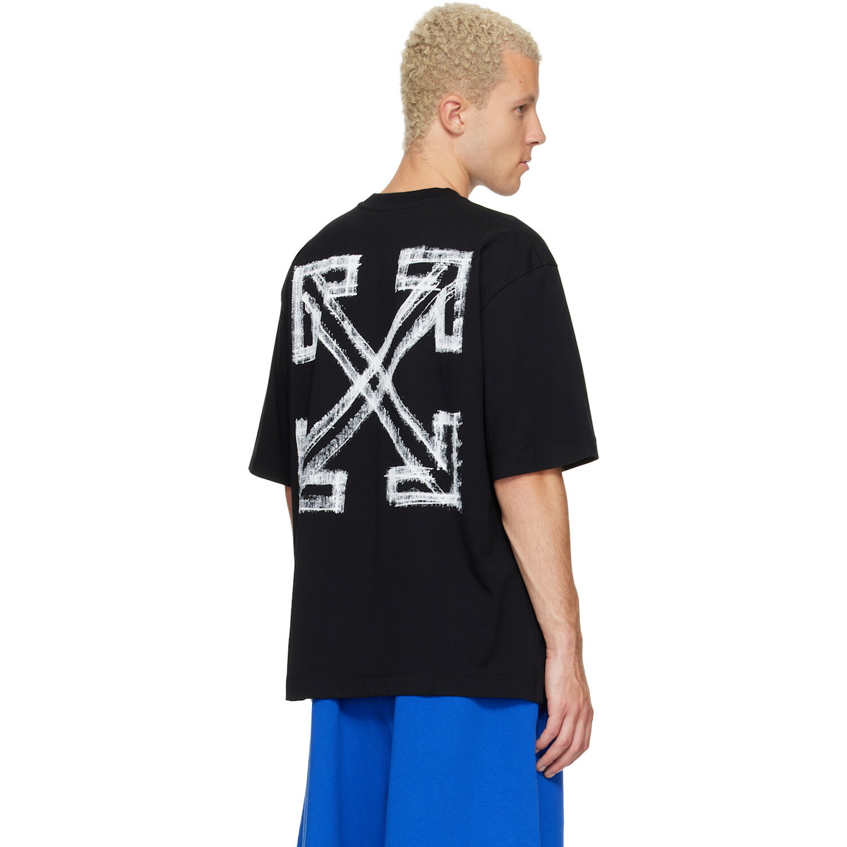 Off-White Black Motion Arrow Skate T-shirt