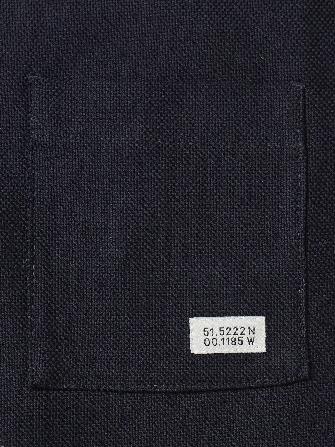 Oliver Spencer - Solms Textured-Cotton Blazer - Blue
