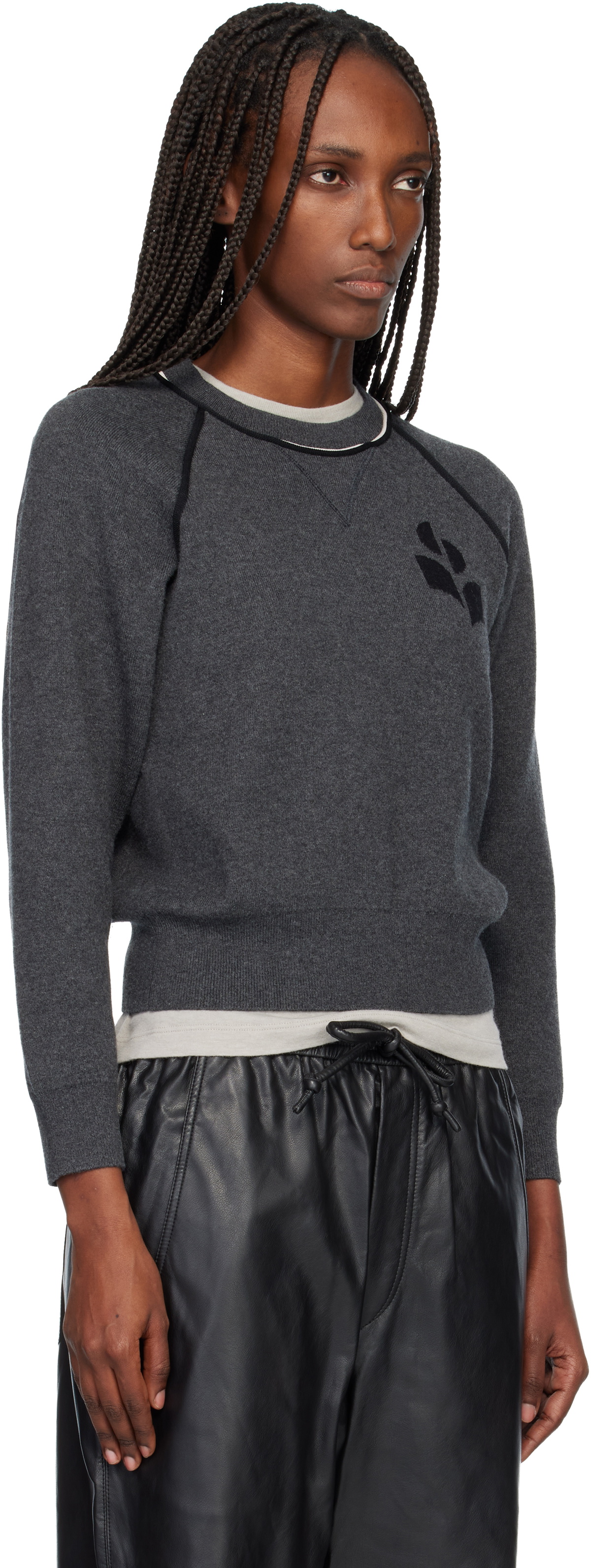 Isabel Marant Etoile Gray Loriby Sweater